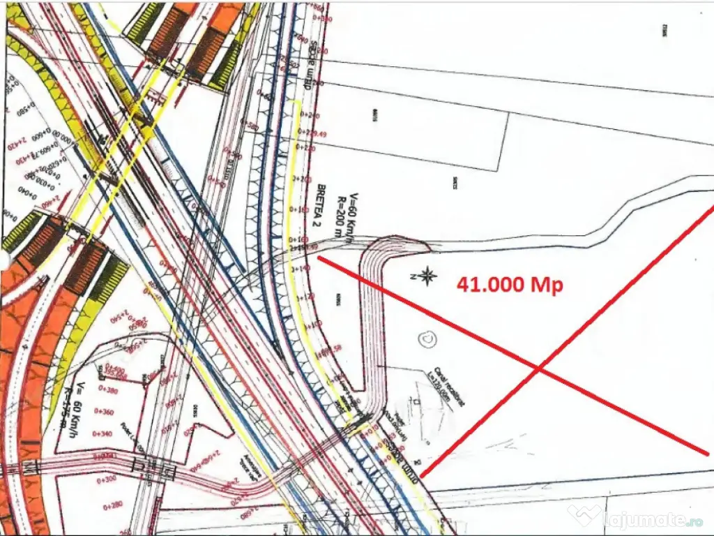 Teren Autostrada Transilvania Ungheni 41.356 MP New
