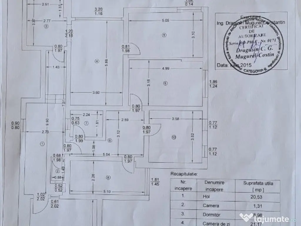 Cantacuzino MegaImage casa P+1 si teren 687 mp 