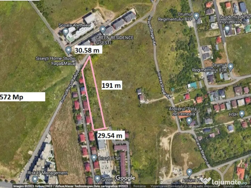 Teren Piscul Radului Investitie 5572 Mp New 2025 