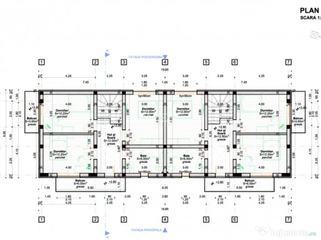Casa de vanzare cu 4 camere, situata intre case, zona Popas