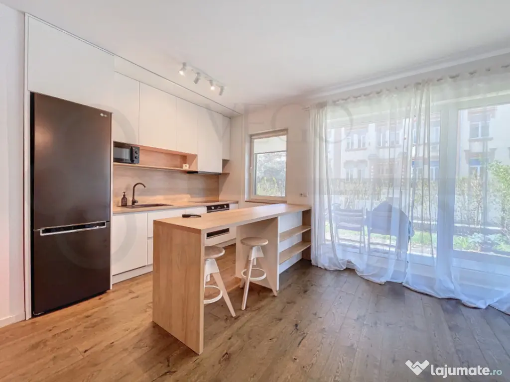 Apartament 2 camere, 57 mp, gradina 31 mp, langa The Office