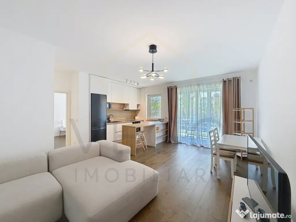 Apartament 2 camere, 57 mp, gradina 31 mp, langa The Office