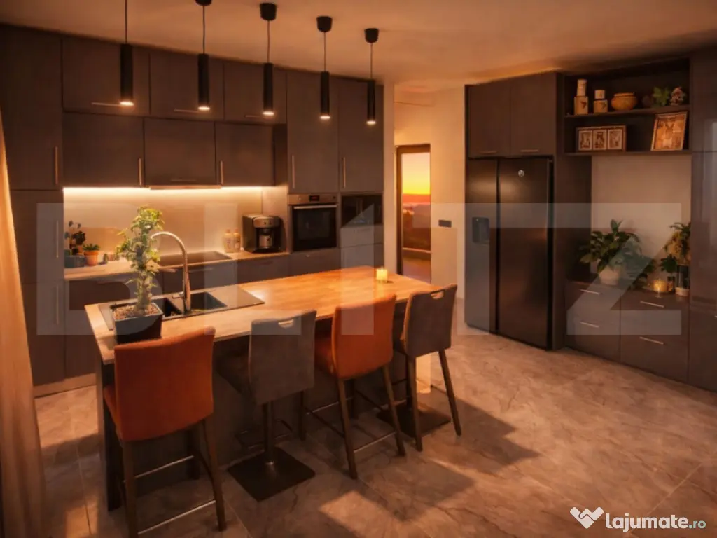 Apartament lux, 56mp, gradina, zona Tauti!