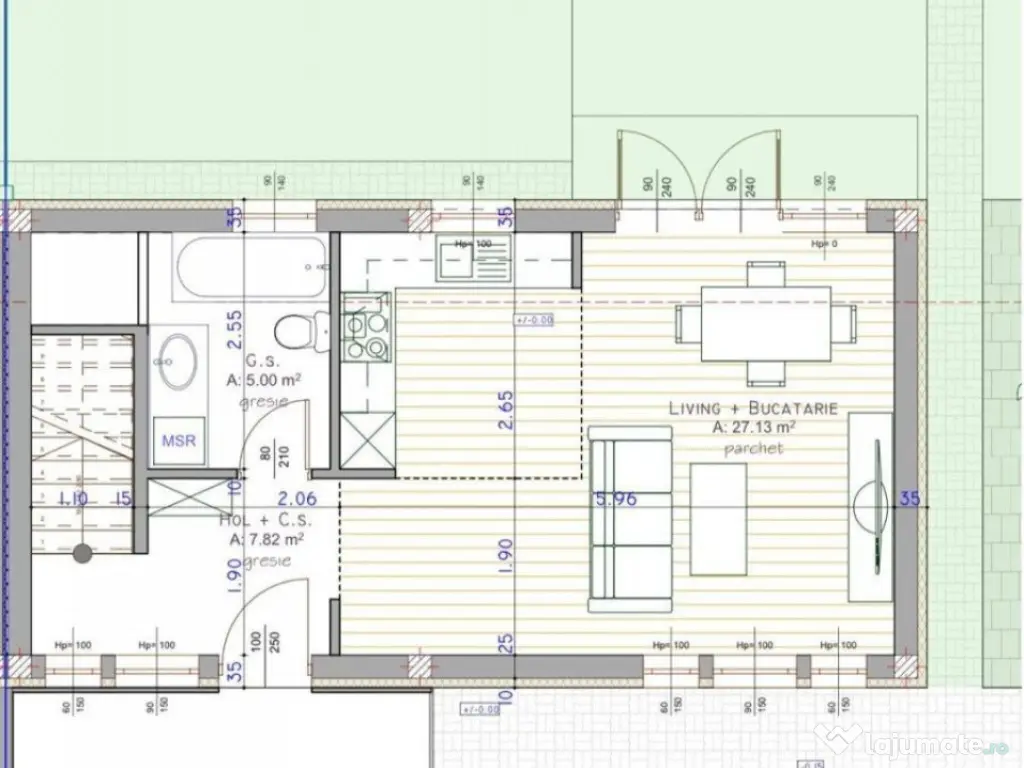 Comision 0%! Apartament in vila, 4 camere, 92 mp, gradina de