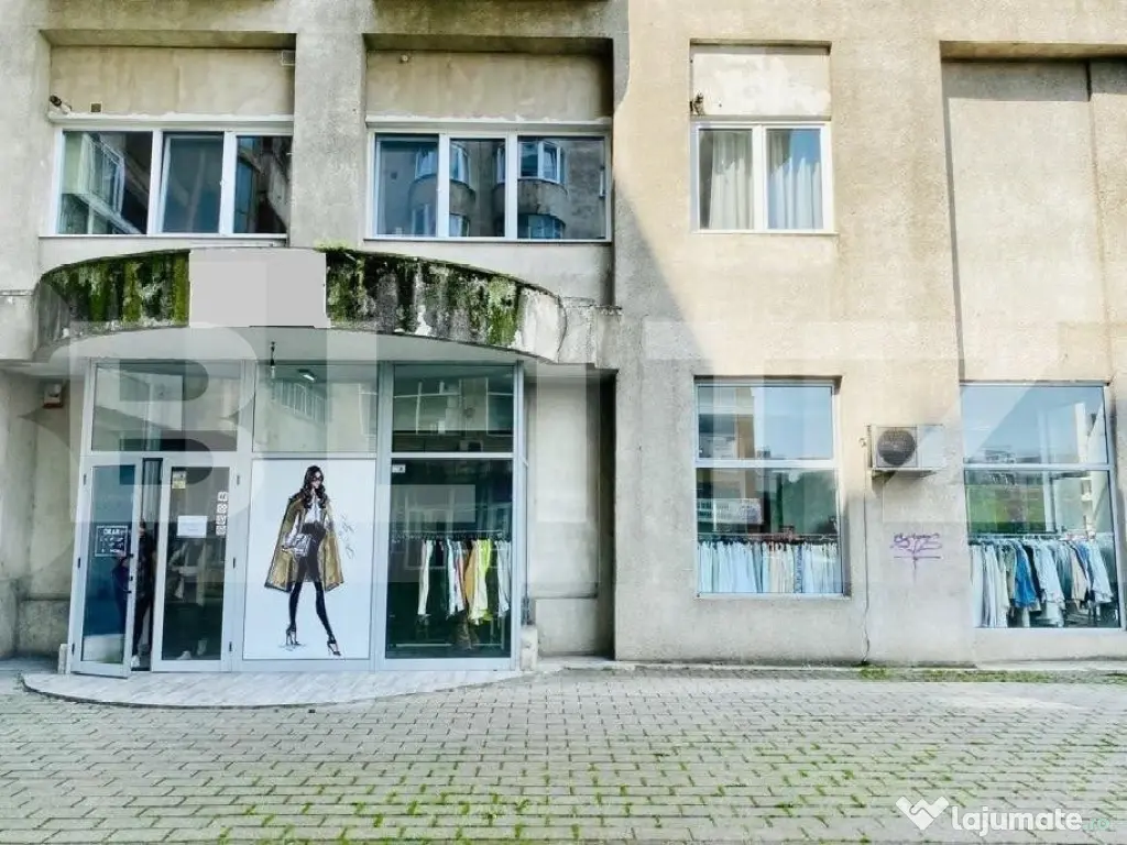 Spatiu comercial, 107mp open space, OMV Marasti, preluare ch