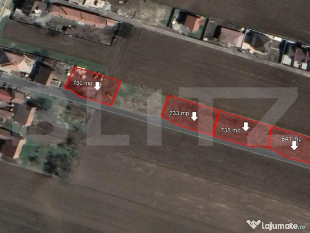 Parcele teren 735 mp (lot 4), Stupini