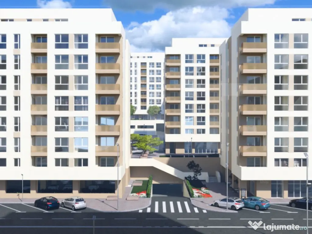 Apartament de 2 camere, 56 mp, Aleea Sadoveanu 