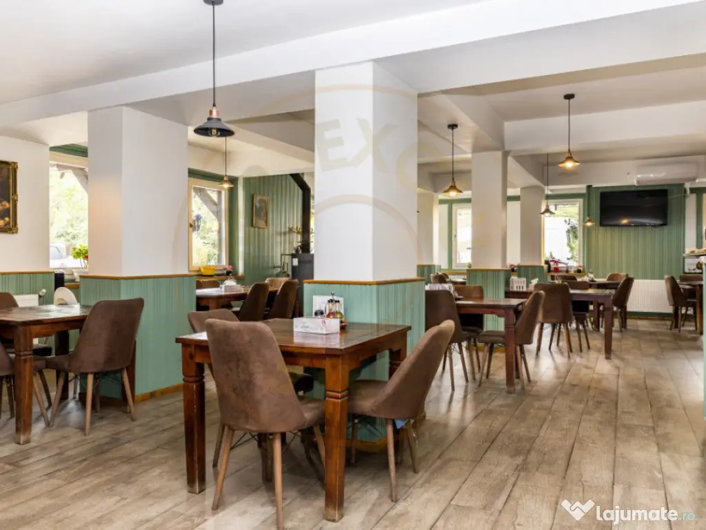 Motel, camping, piscina si lacuri de pescuit pe un teren de 