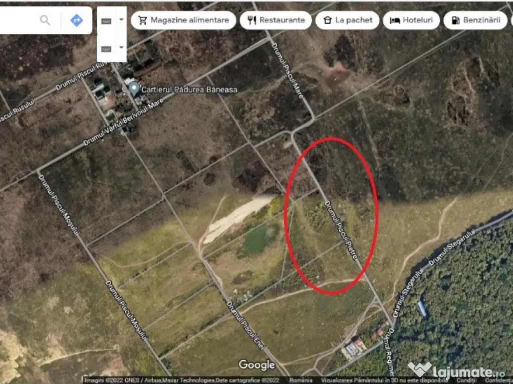 Teren Stradal Piscul Pietrei 1430 mp New 2025 