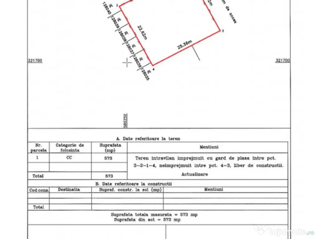 Terenuri intravilane Zona Mixta M3 Diamantului 
