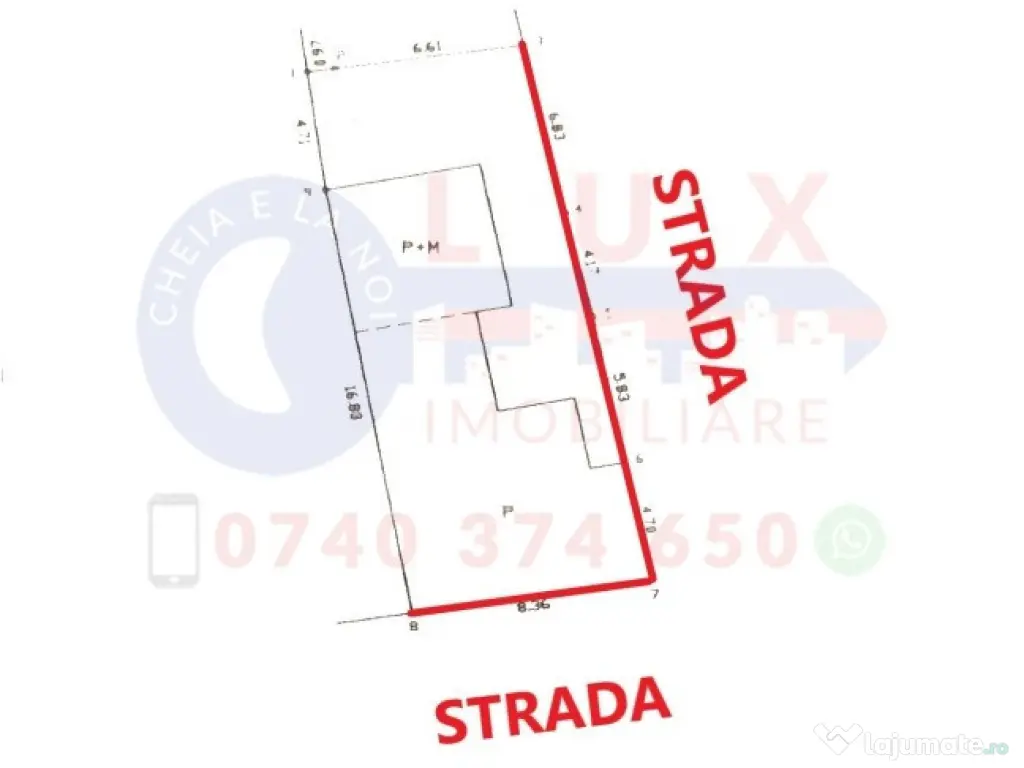 ID 6638 Vila de tip P+M in Zona CENTRALA 