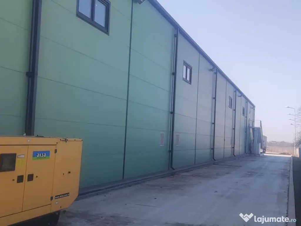 Hala Buftea DN 1A 1278 mp pe Teren 5000 mp Chilipir 
