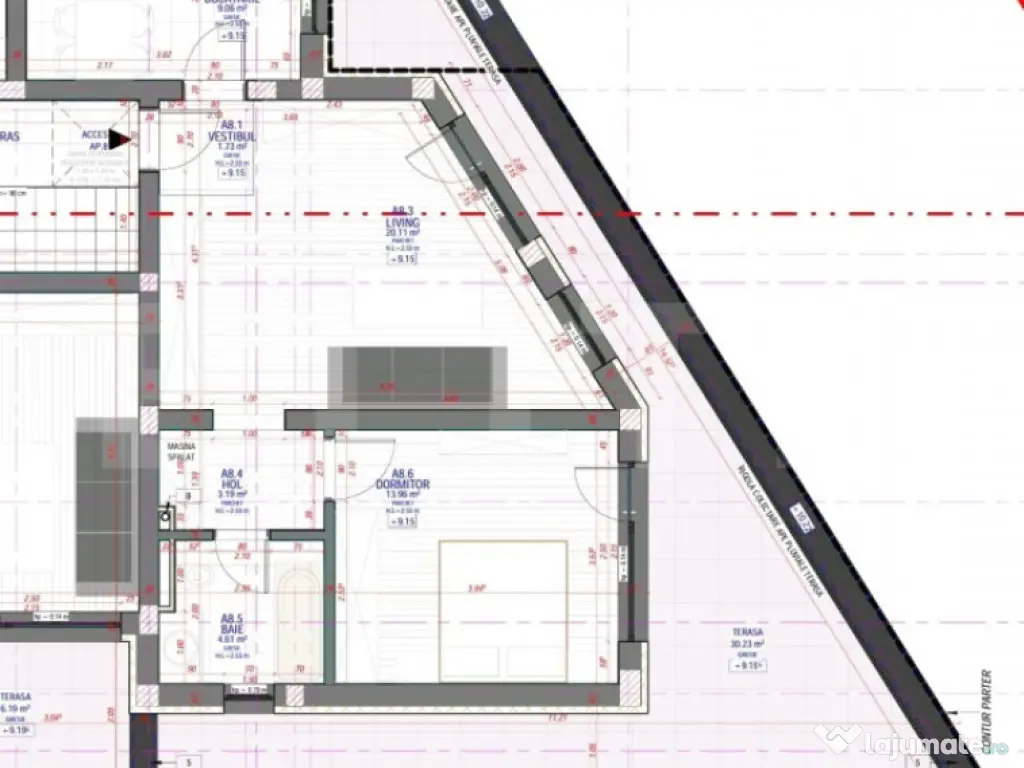 Apartament 2 camere | Mehala | Terasa 30.23 mp | Loc de parc