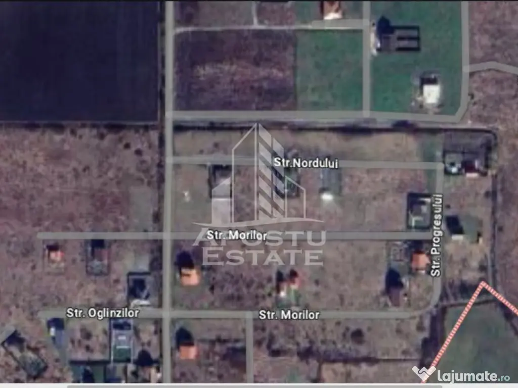 Teren 617 mp, Sacalaz, zona de case noi