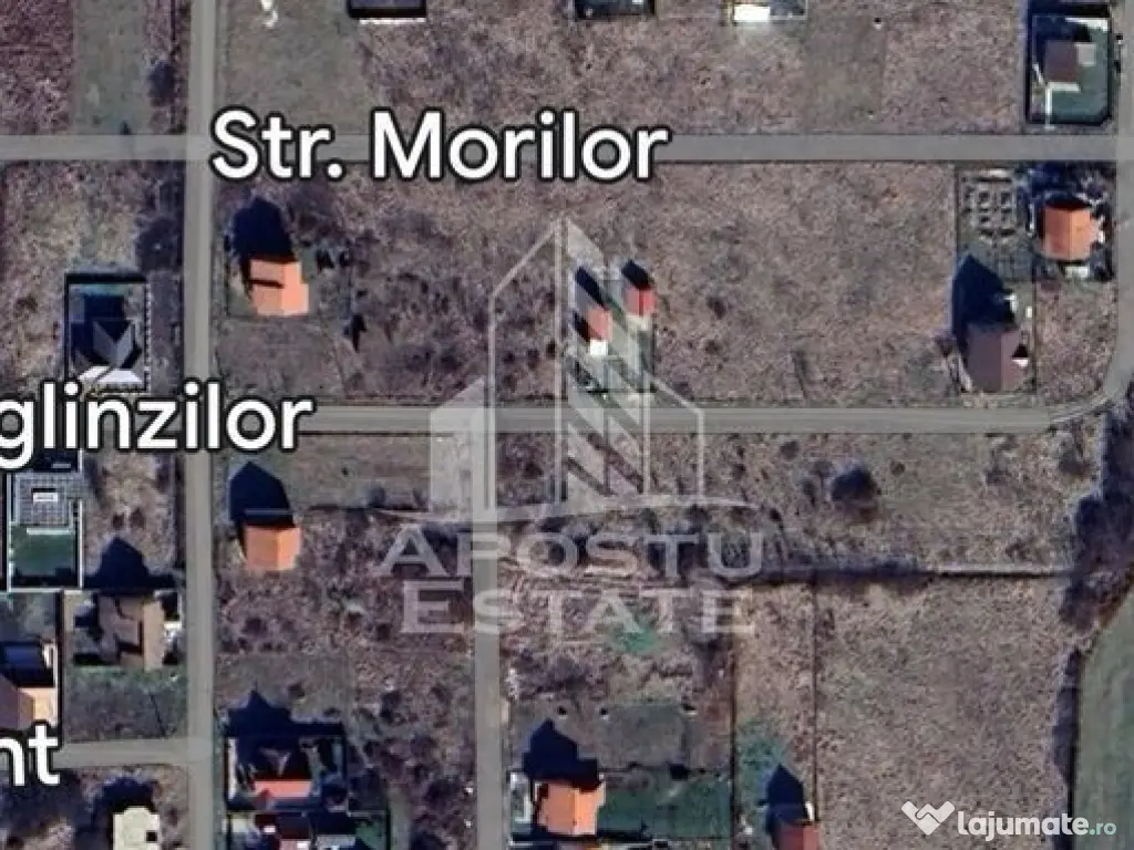 Teren 617 mp, Sacalaz, zona de case noi