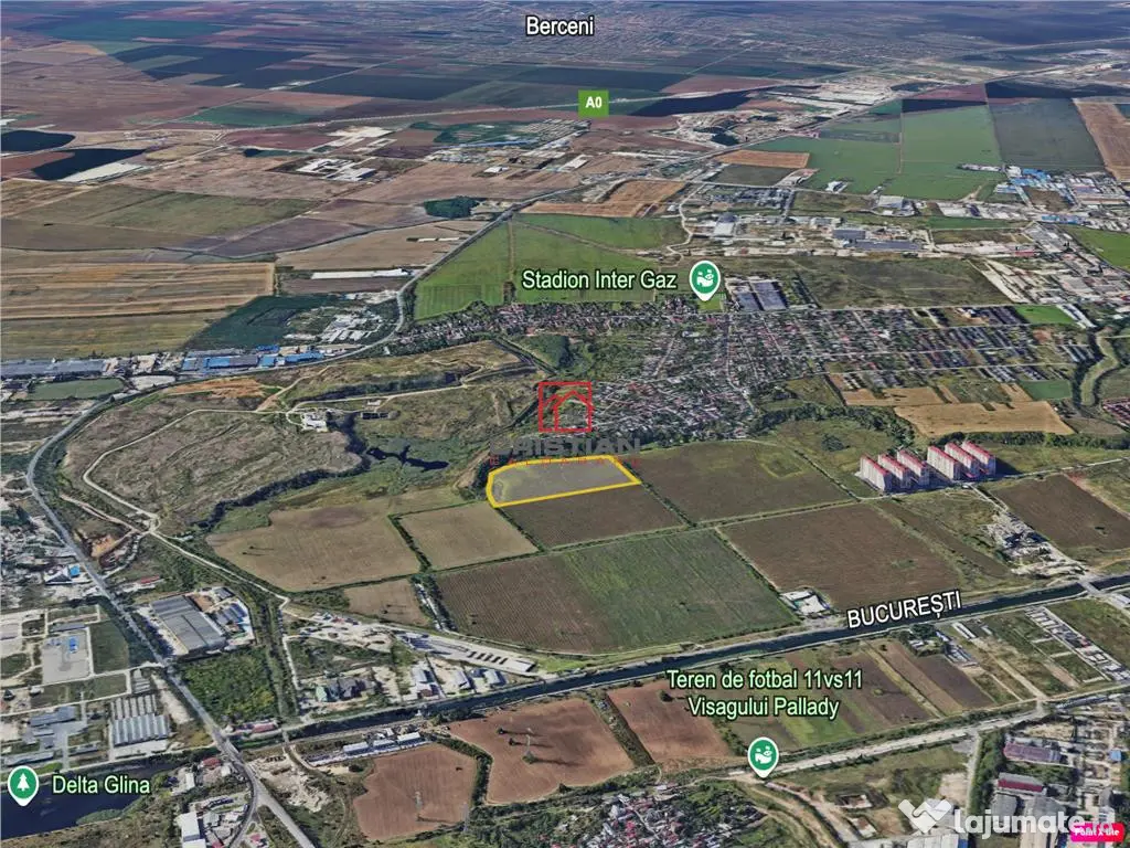 Teren Splaiul Unirii - Popesti Leordeni, ILFOV 