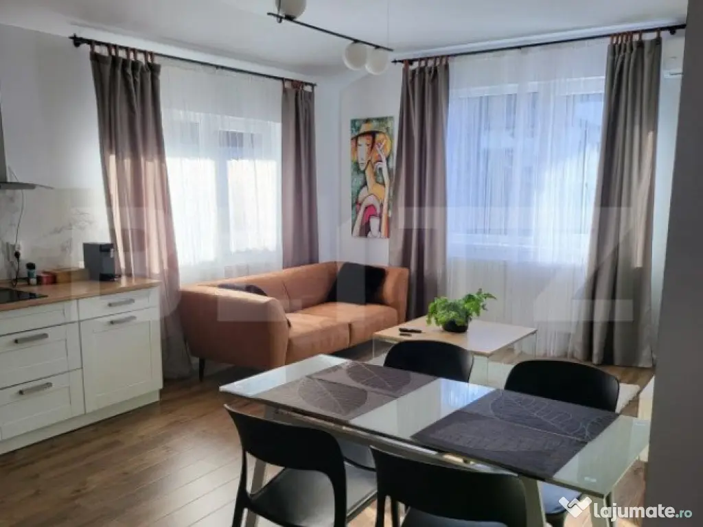 Comision 0%! Apartament de 2 camere, 50 mp, lux, finisat!