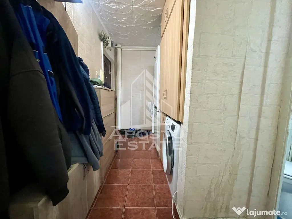 Apartament cu o camera la etajul 2, zona Buziasului 