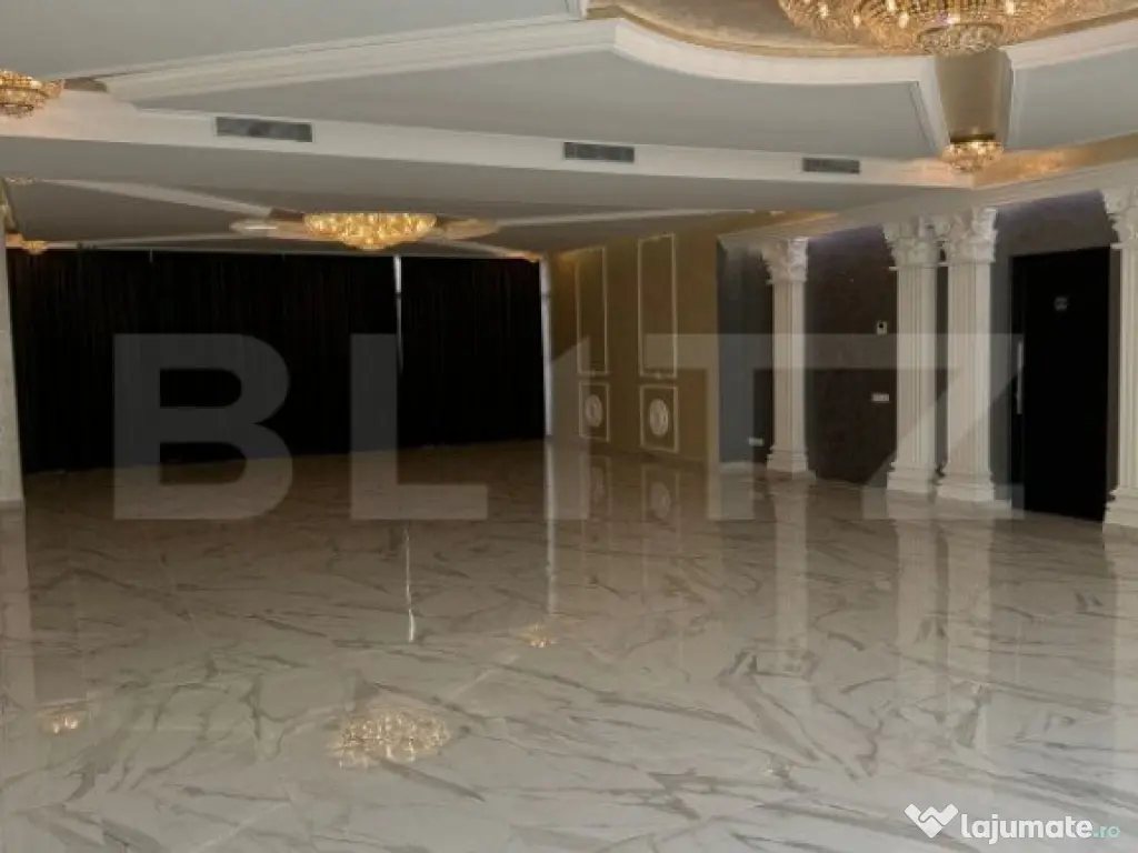 Spațiu comercial 130mp, bloc nou, zona Piata 1 Mai