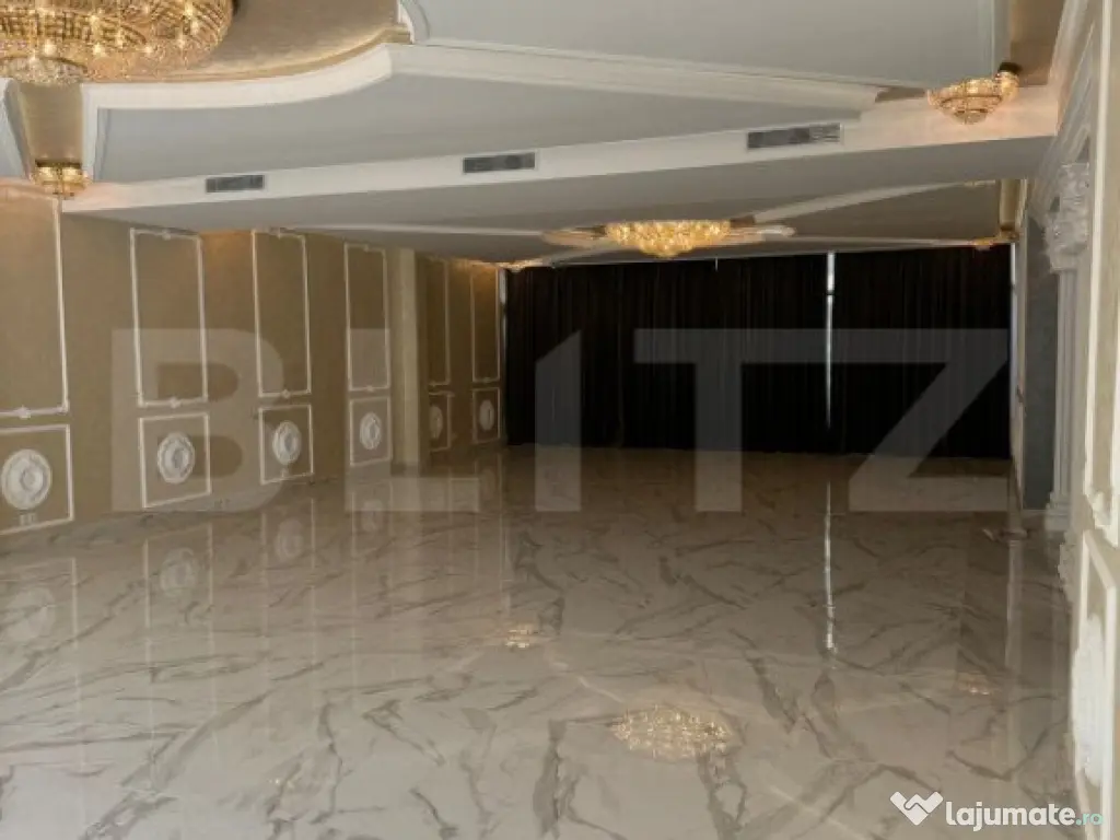 Spațiu comercial 130mp, bloc nou, zona Piata 1 Mai