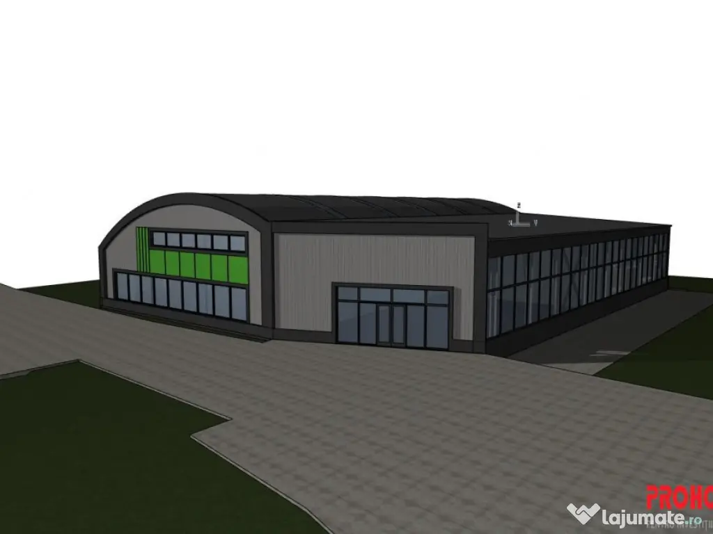 Moinesti- Hala 1.300 mp- se configureaza si compartimenteaza 