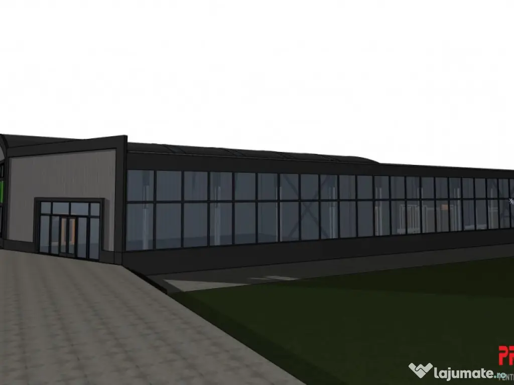 Moinesti- Hala 1.300 mp- se configureaza si compartimenteaza 