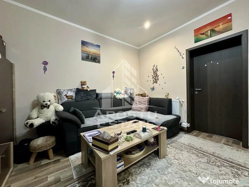 Apartament cu 3 camere in Giroc, complet mobilat si utilat. 