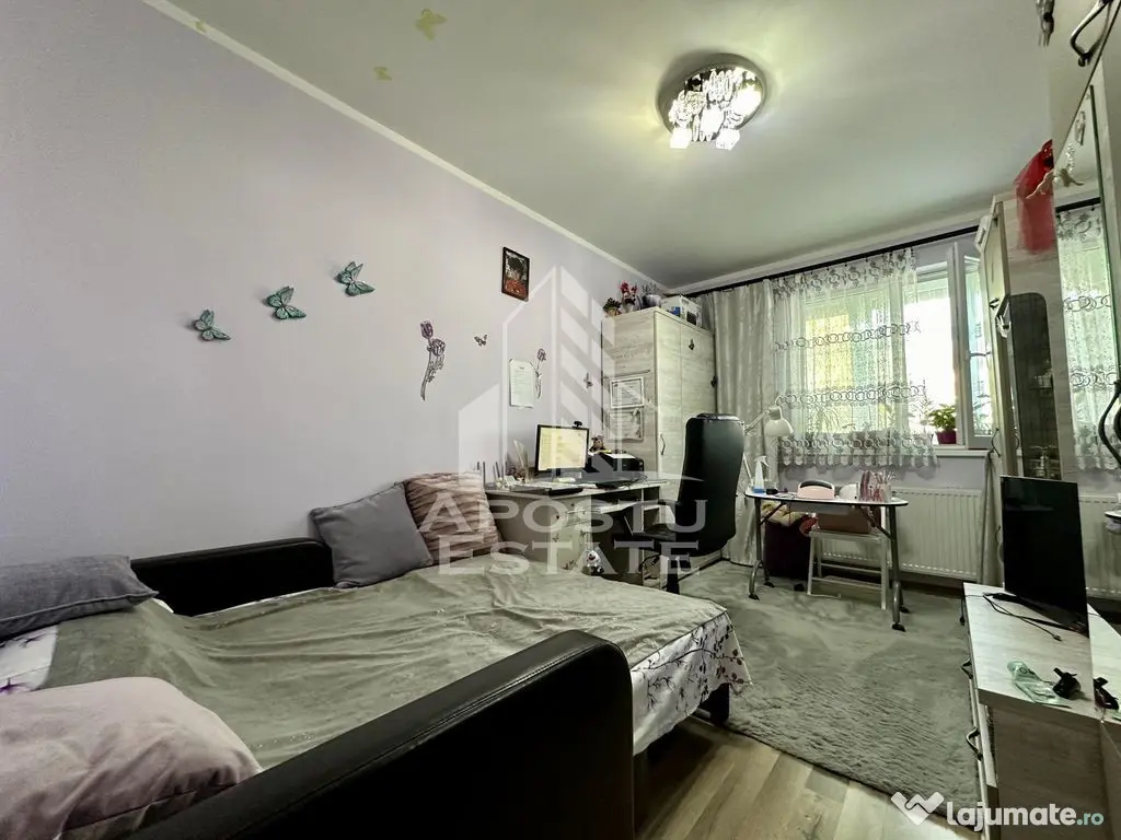 Apartament cu 3 camere in Giroc, complet mobilat si utilat. 