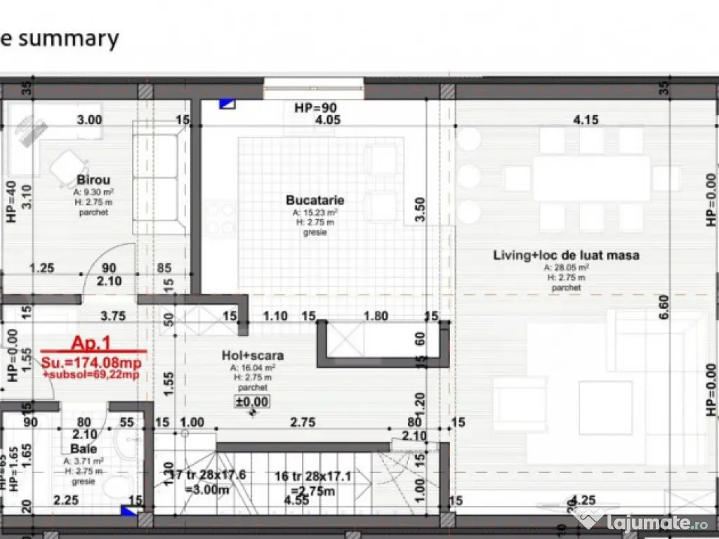 Casa cu 4 camere, 275 mp, zona Big-Manastur