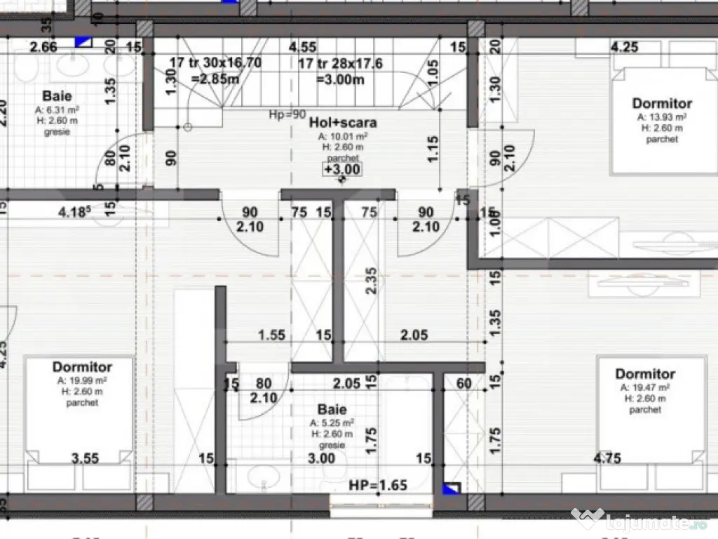 Casa cu 4 camere, 275 mp, zona Big-Manastur