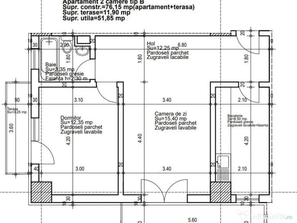 BLOC NOU- ABATOR , COMISION 0%