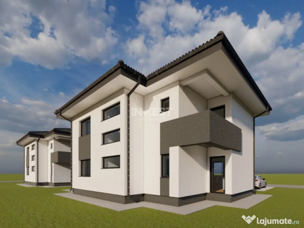 Casa individuala cu beci, 3 bai, 644mp teren. zona Popas Pac