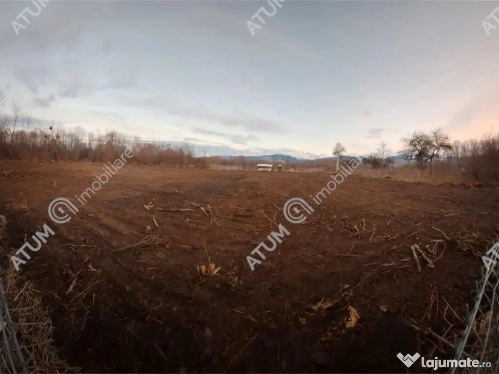 Teren intravilan de 1085 mp in Avrig zona Valea Avrigului 