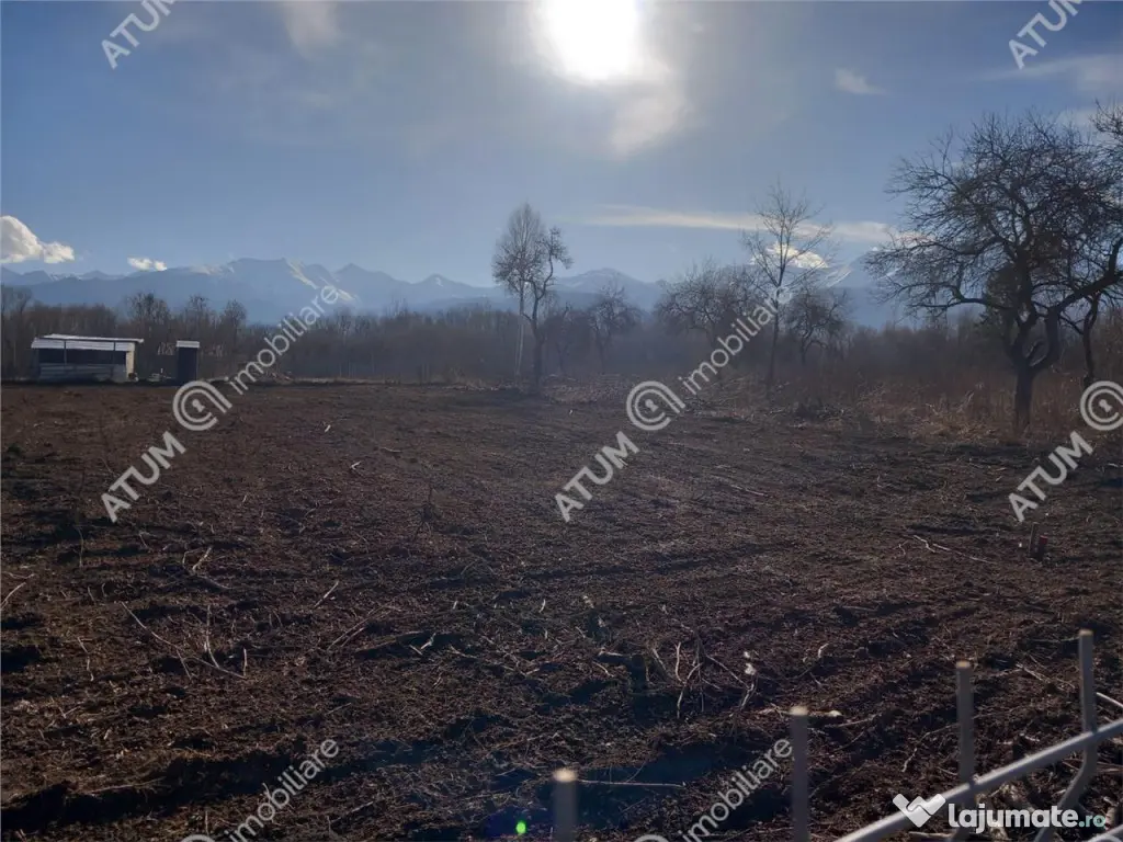 Teren intravilan de 1085 mp in Avrig zona Valea Avrigului 
