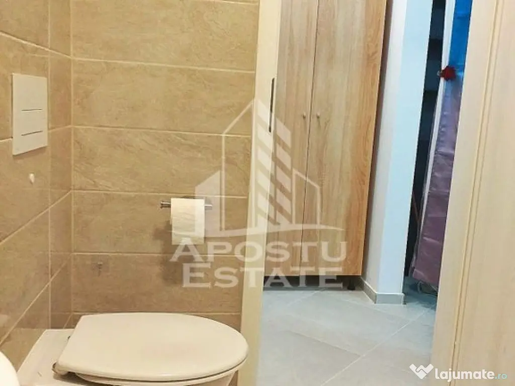 Garsoniera tip studio, centrala proprie, zona Braytim 