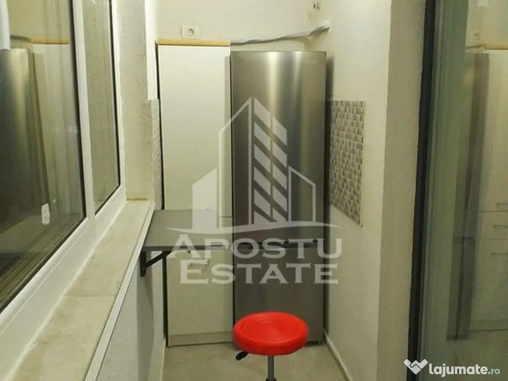 Garsoniera tip studio, centrala proprie, zona Braytim 