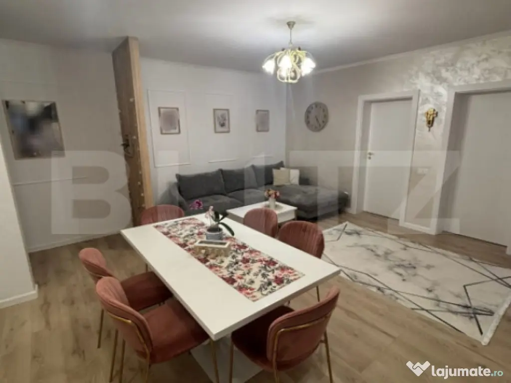 Apartament la cheie, boxa, parcare, incalzire in pardoseala, 