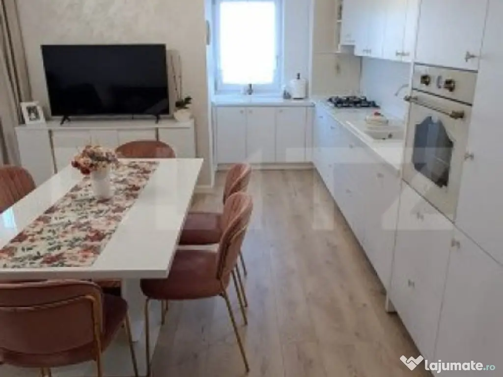 Apartament la cheie, boxa, parcare, incalzire in pardoseala, 