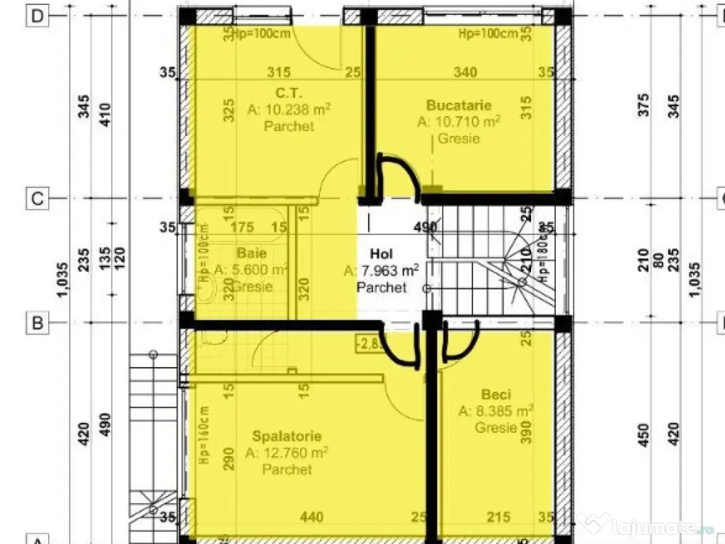 Vila la Rosu in Burdujeni