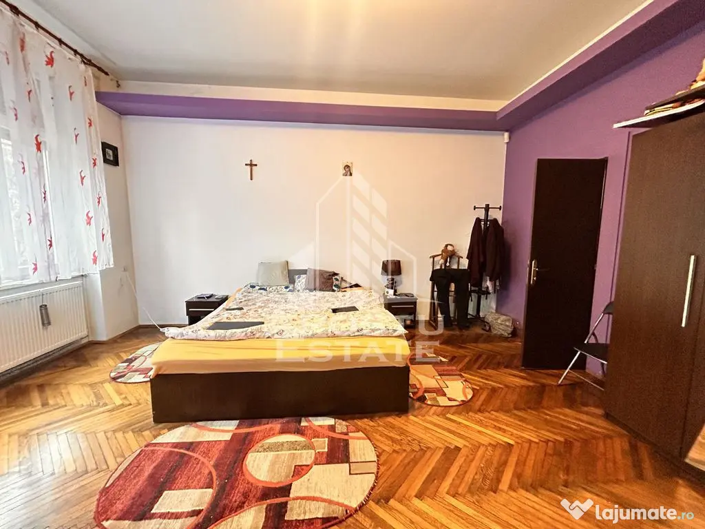 Apartament spațios 4 camere, 2 băi, parteer inalt în P... 