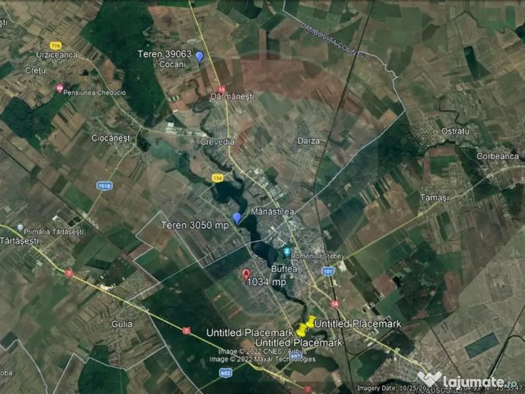 Teren Cocani Crevedia 39.063 mp posibilitate extindere cu... 