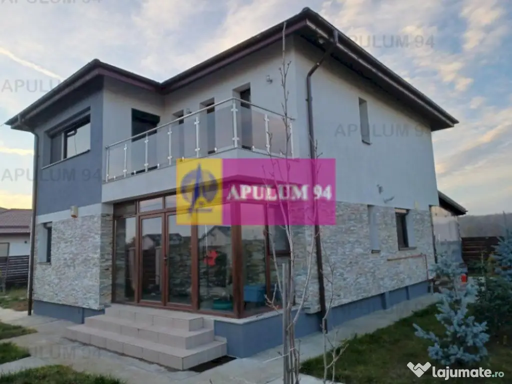 Săbăreni, vilă S+P+1, curte 568 mp, aproape de pădure 