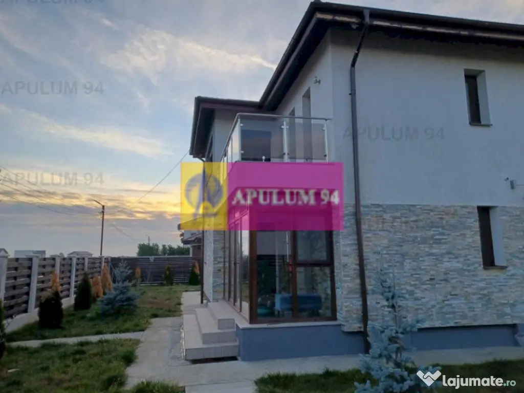 Săbăreni, vilă S+P+1, curte 568 mp, aproape de pădure 