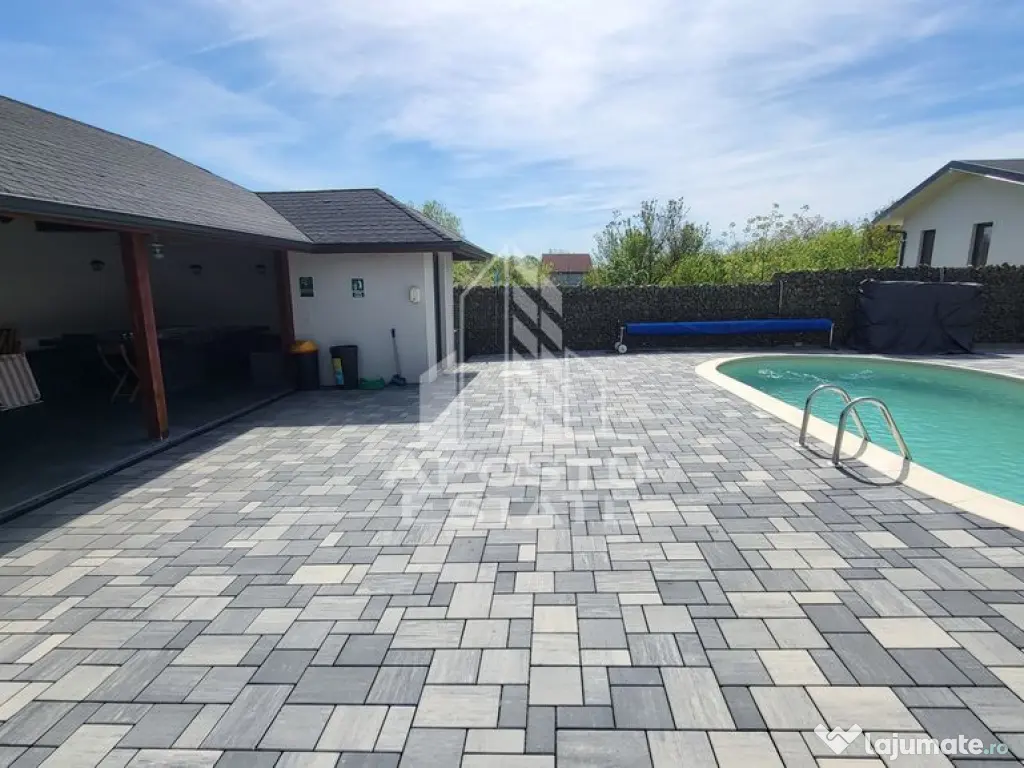 Casa individuala,cu piscina si teren generos,Giarmata