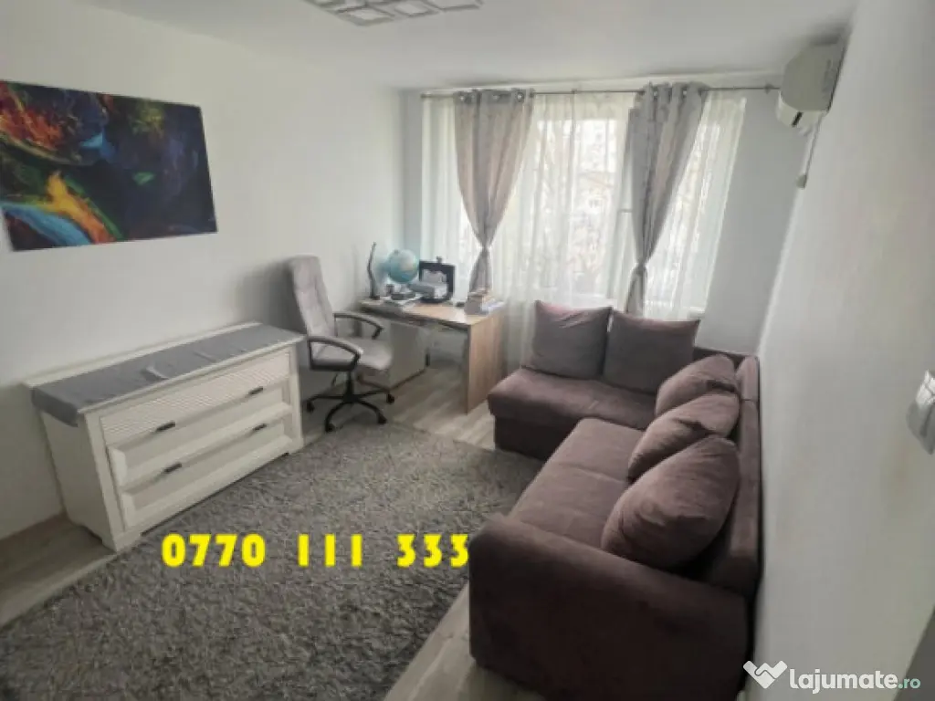 - Apartament 2 camere 54mp confort 1, zona Hipodrom, mobilat