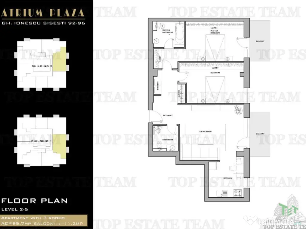 Apartament 3 camere in bloc nou Sisesti 
