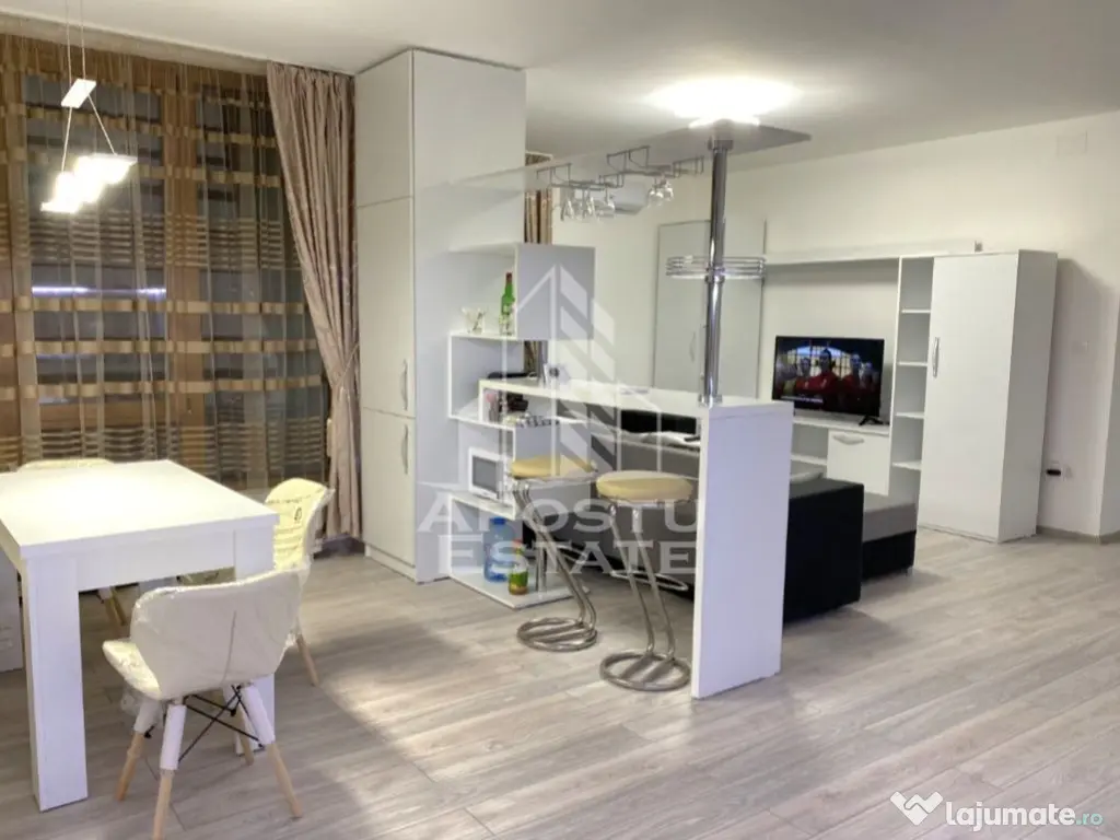 Apartament open space, cu 2 camere, bloc nou, Torontalului 