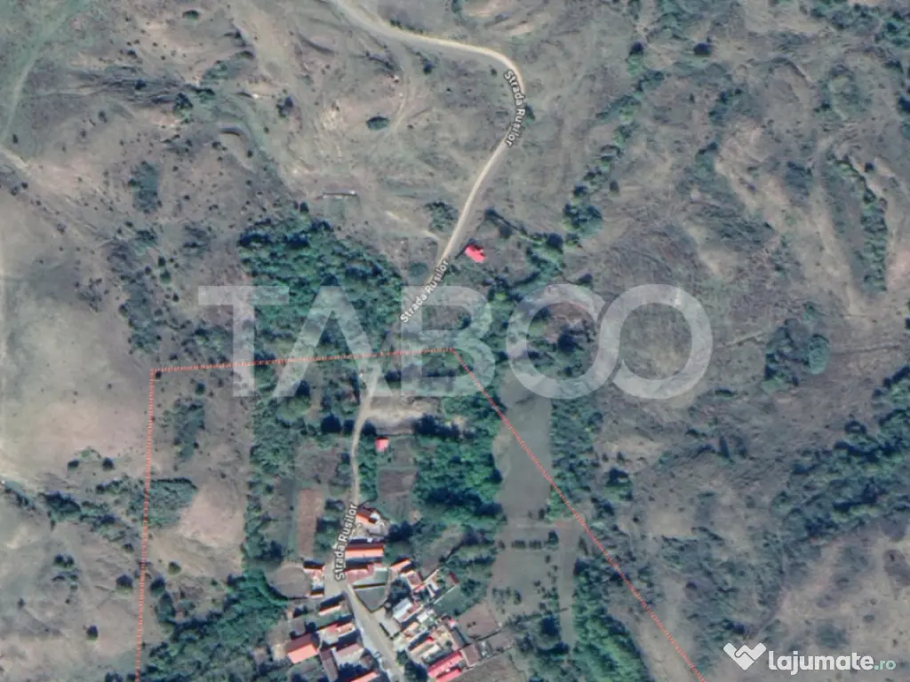 Teren intravilan de vanzare 1450 mp Slimnic Sibiu 