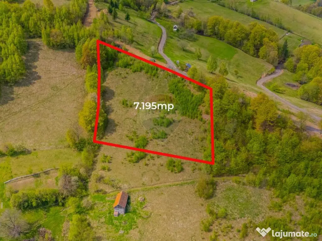 Teren 7,195mp Poiana Marului /Extravilan/Oportunitate inv... 
