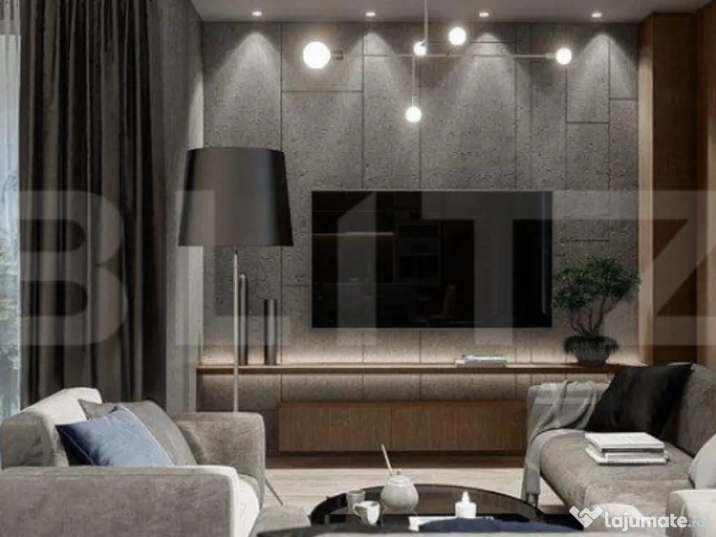 Apartament de vanzare, cu 2 camere, 55 mp, zona Torontalului